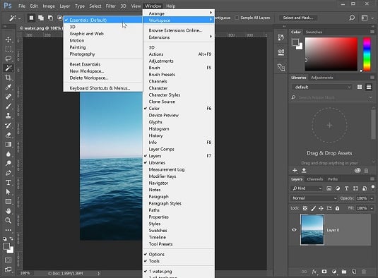 how to use adobe photoshop cc