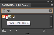 pantone colors Illustrator