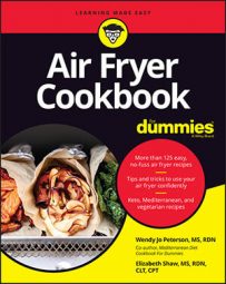 Air Fryer Cookbook For Dummies book cover