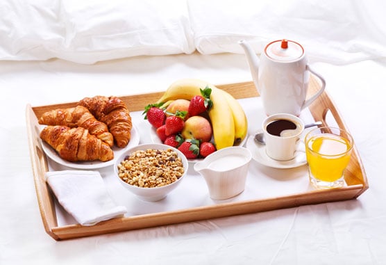 breakfast tray