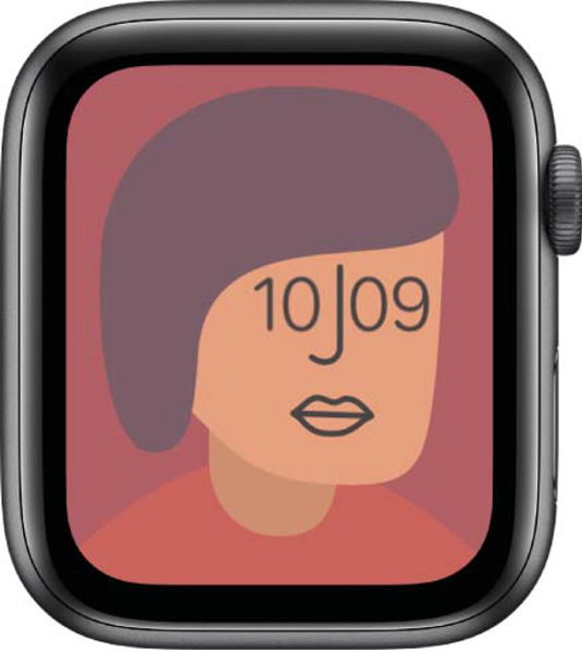 The Artist watch face.