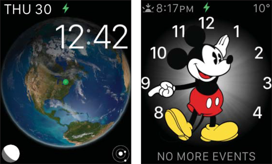 Apple Watch faces