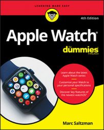 Apple Watch For Dummies, 4th Edition book cover