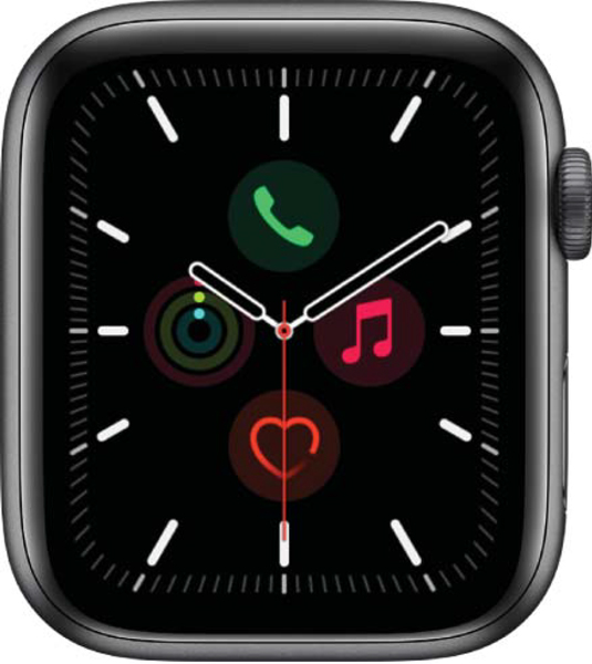 Meridian watch face