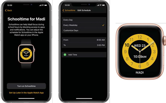 Apple Watch's Schooltime