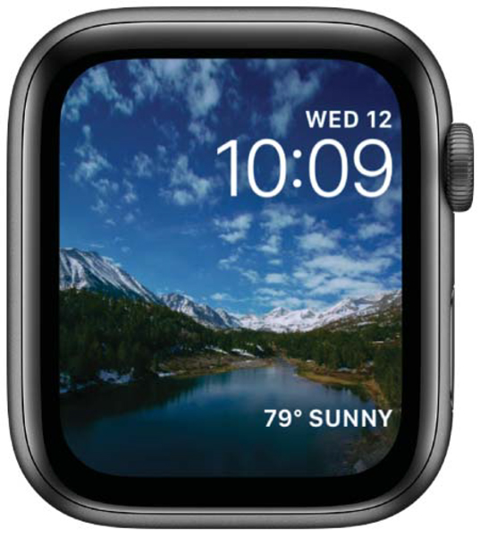 The TimeLapse watch face.