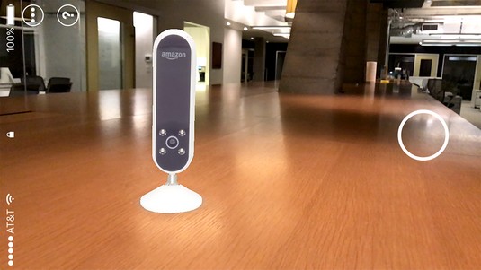 Amazon Echo augmented reality