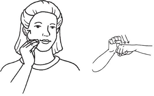 what is homework in asl sign language