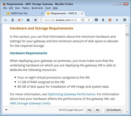 Planning for AWS resources