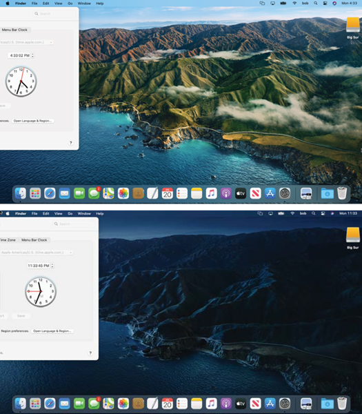 dynamic Mac desktop
