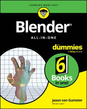 Blender All-in-One For Dummies book cover