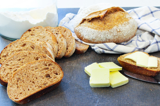 Golden Honey Wheat Sourdough