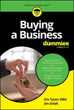 Buying a Business For Dummies book cover