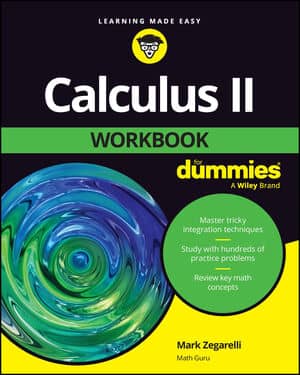 Calculus II Workbook For Dummies book cover