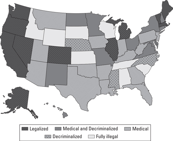 cannabis laws mapped out