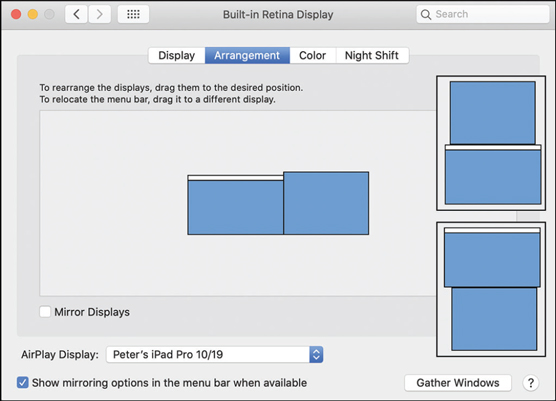 multiple screens