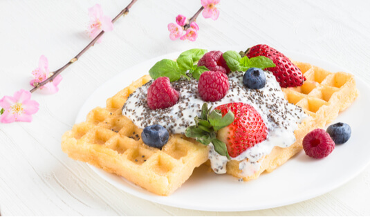 chia waffle