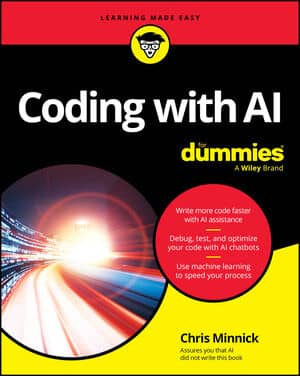 Coding with AI For Dummies book cover