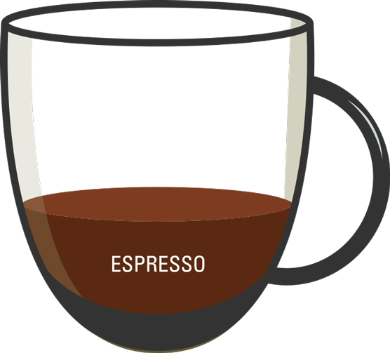 An espresso solo