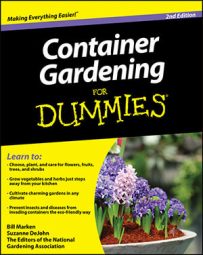 Container Gardening For Dummies, 2nd Edition book cover