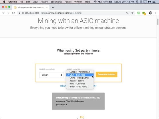 cryptocurrency mining niceHash