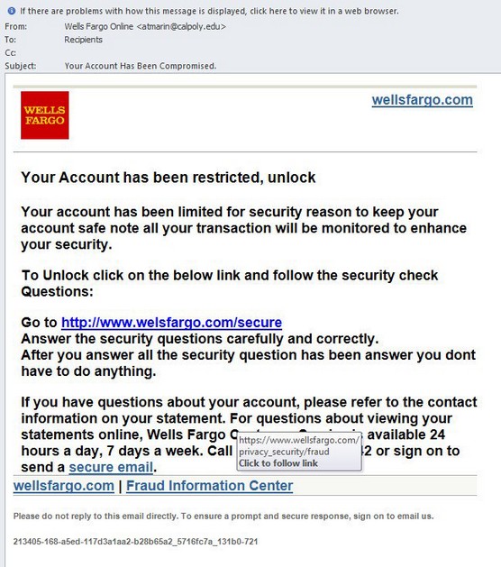 phishing attack