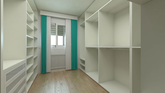 walk-in closet