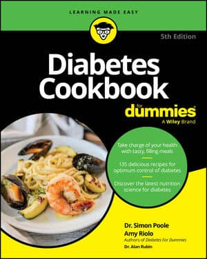 Diabetes Cookbook For Dummies book cover