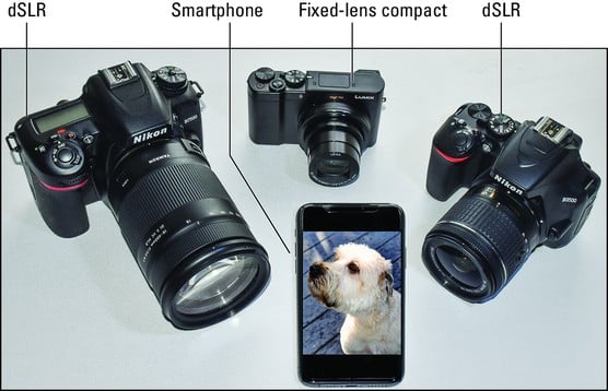 digital photography camera options