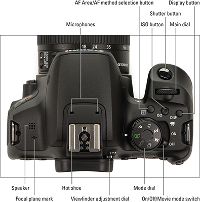 dSLR camera top