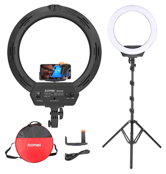 ZOMEi 16-Inch LED Ring Light
