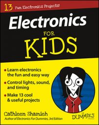 Electronics For Kids For Dummies book cover