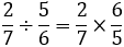 dividing fractions