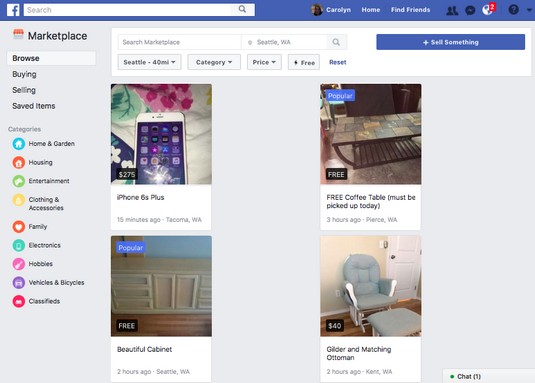 A Facebook marketplace auto listing software