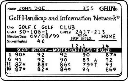 How to Keep Score during a Golf Game - dummies