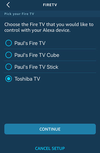 Fire TV controlled by Alexa