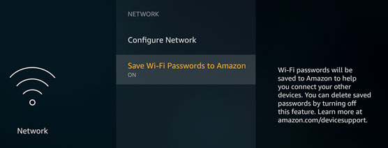 save wi-fi passwords
