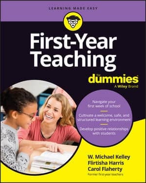 First-Year Teaching For Dummies book cover