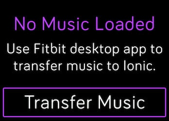 Transfer Music to your Fitbit