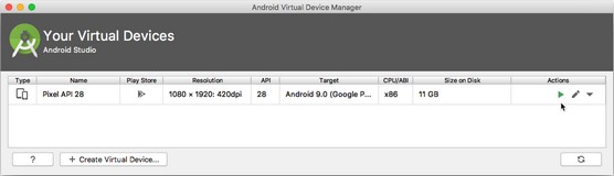 Android Virtual Device