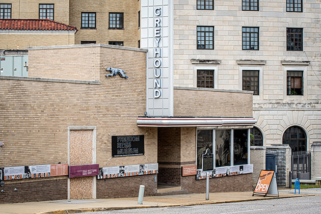 Photo of the Freedom Riders Museum in Montgomery, Alabama