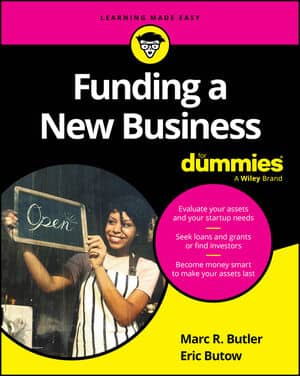 Funding a New Business For Dummies book cover