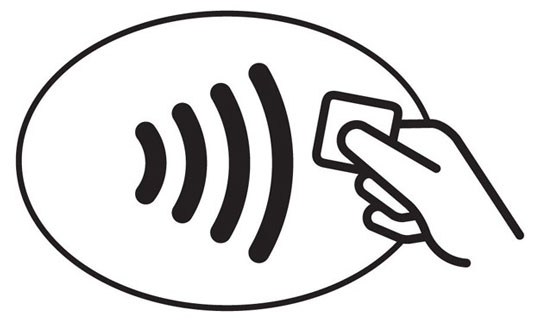 Contactless payment logo