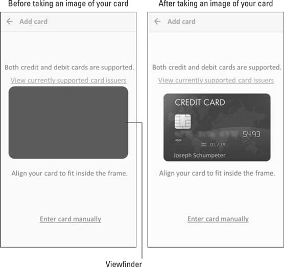 Samsung Pay image processing