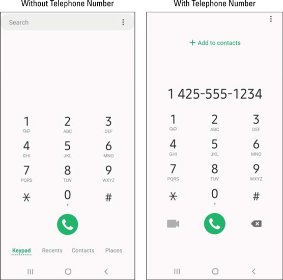 How To Make Calls On Your Samsung Galaxy S20 Dummies How To Make Calls On Your Samsung Galaxy S20 Dummies