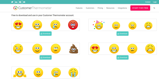 customer thermometer