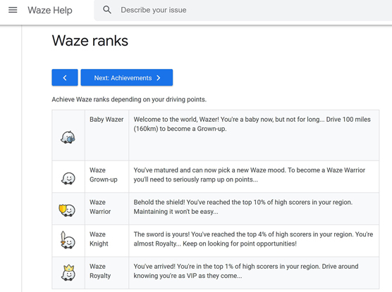 waze badges