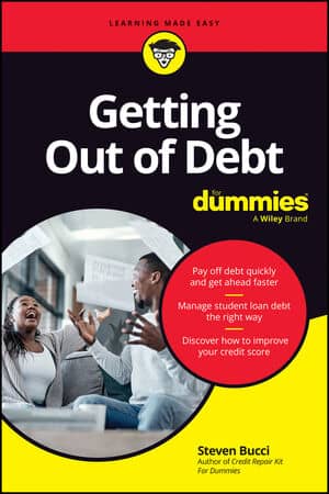 Getting Out of Debt For Dummies book cover