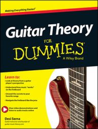 Guitar Theory For Dummies: Book + Online Video & Audio Instruction book cover