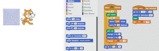 nested repeat loop coding